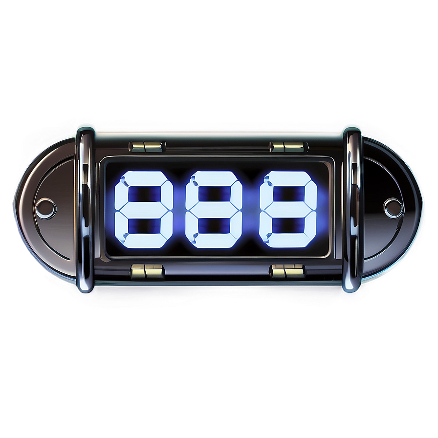 Retro Countdown Timer Png 06282024