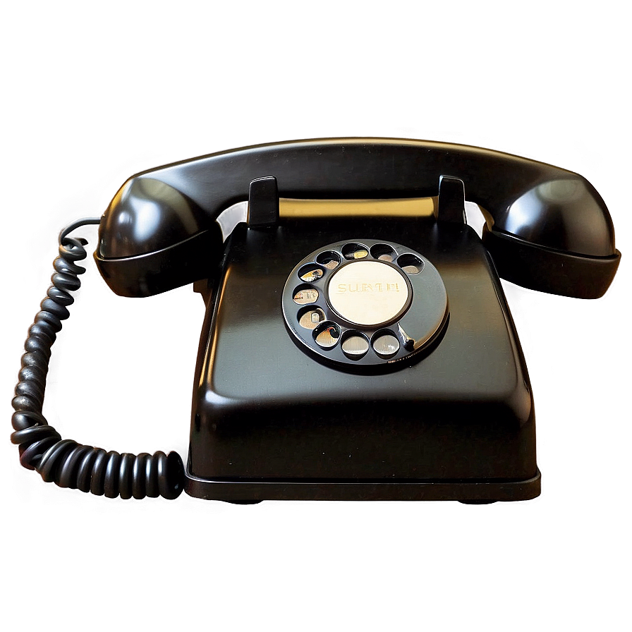 Retro Desk Phone Png Vcx4