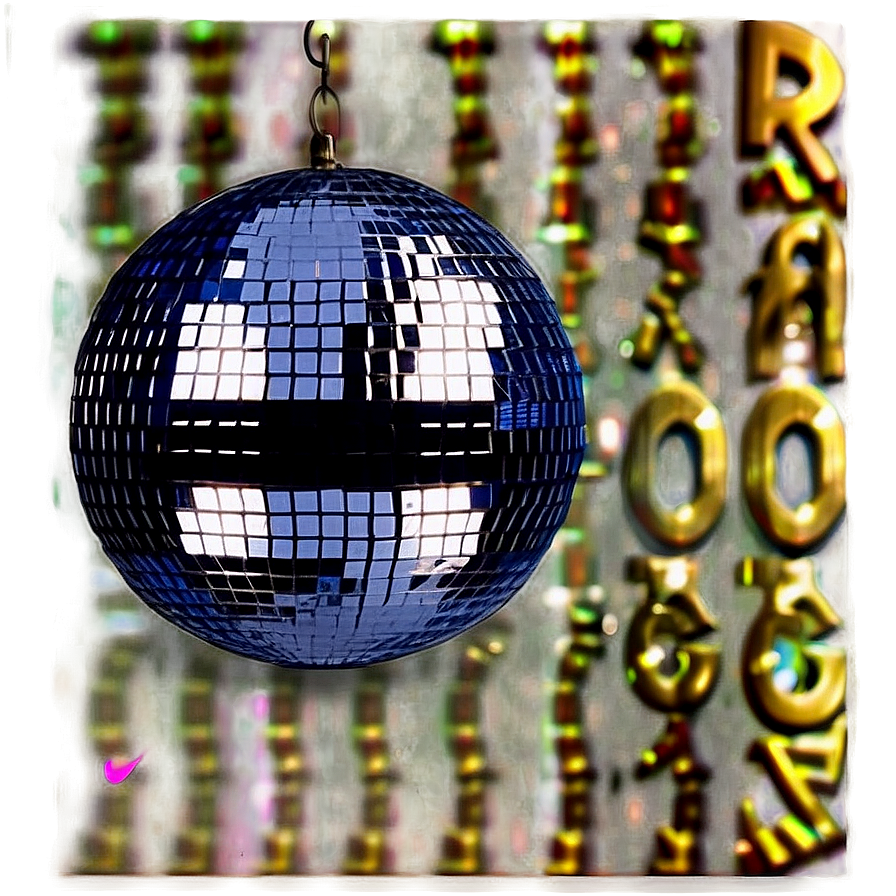 Retro Disco Ball Sparkle