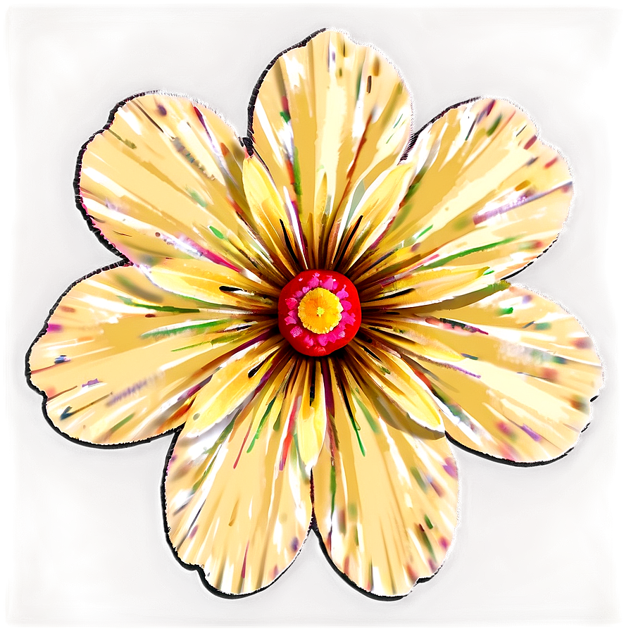 Retro Flower A