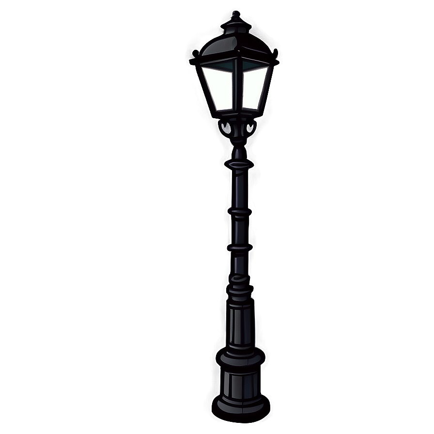 Retro Gas Lamp Light Post Png Wqj