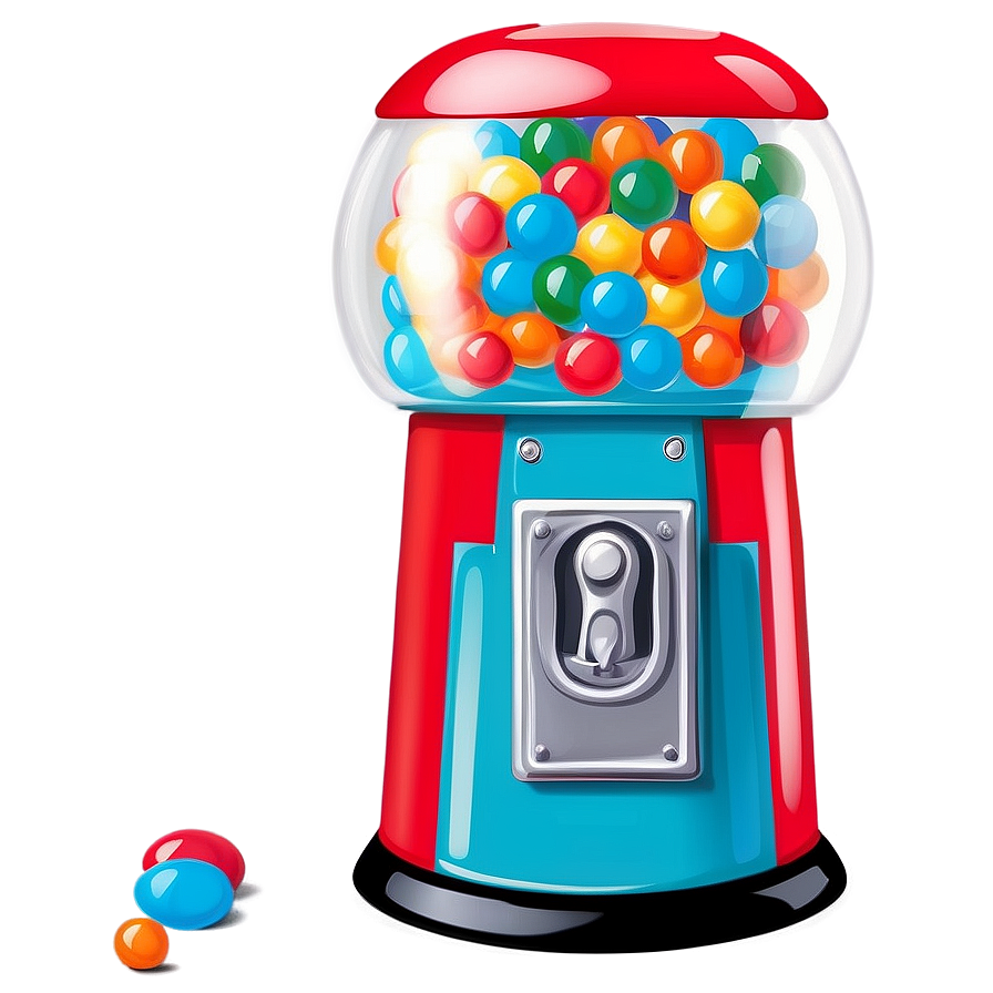 Retro Gumball Machine Png Tjy