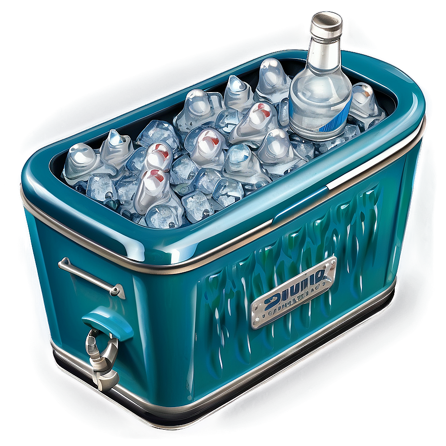 Retro Ice Cooler Png 85