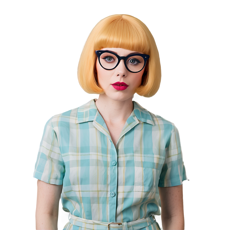 Retro Karen Haircut Png 96