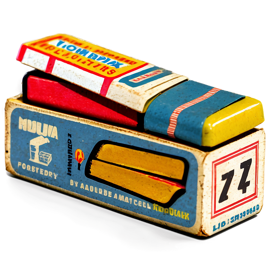 Retro Matchbox Collection Png 06202024