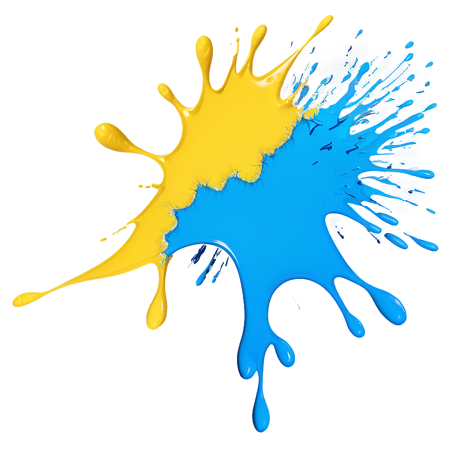 Retro Paint Splash Png 82