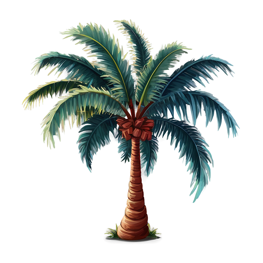 Retro Palm Trees Png 5