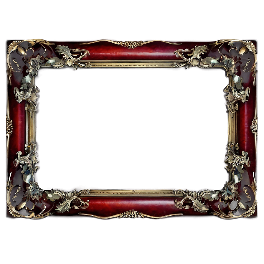 Retro Picture Frame Png 51