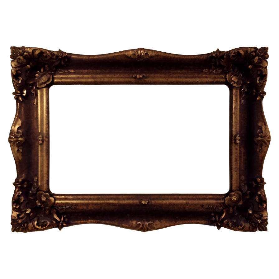 Retro Picture Frame Png Vkg