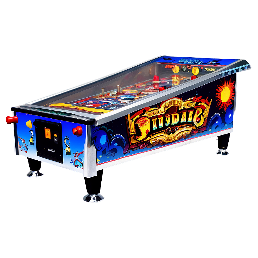 Retro Pinball Arcade Png 06242024