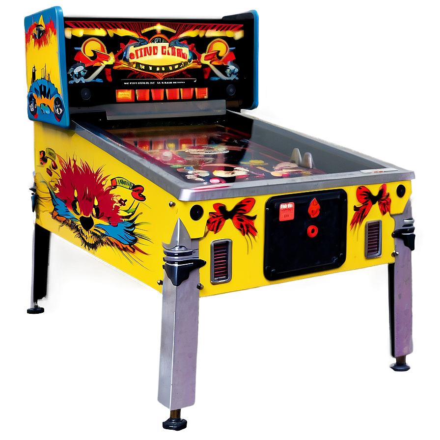 Retro Pinball Arcade Png Ysc43