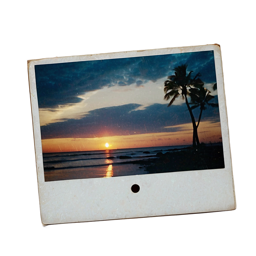 Retro Polaroid Picture Template Png Sam