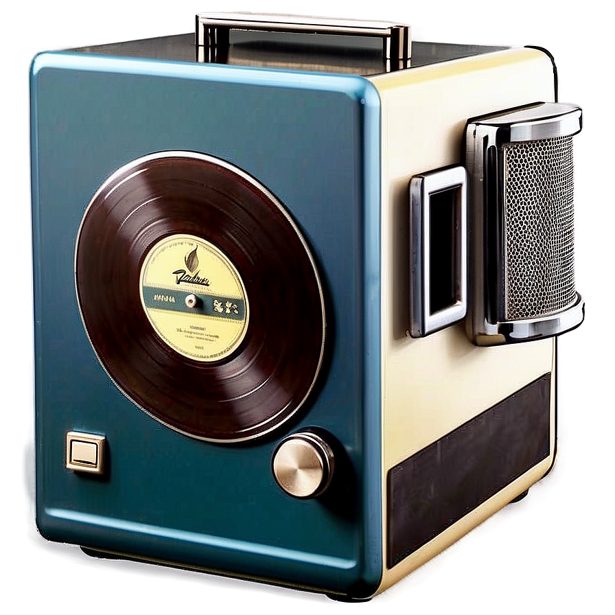 Retro Record Player Png Jte28