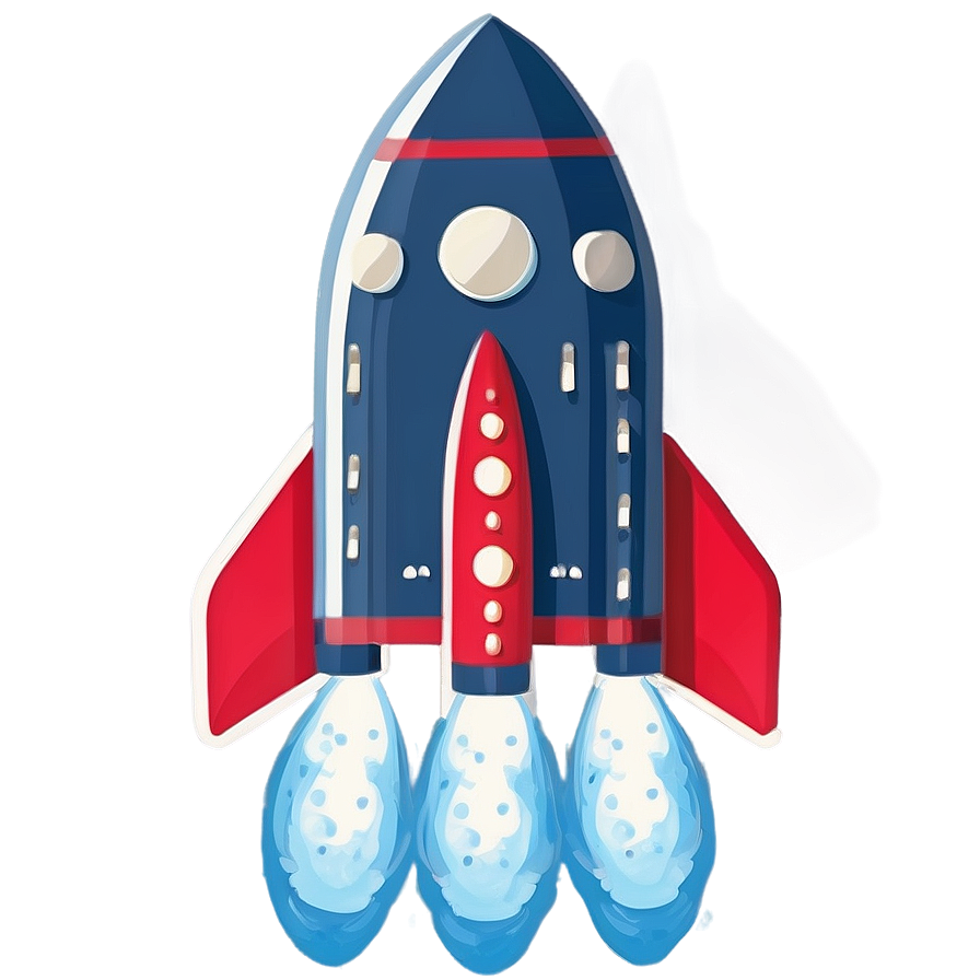 Retro Rocket Png 44