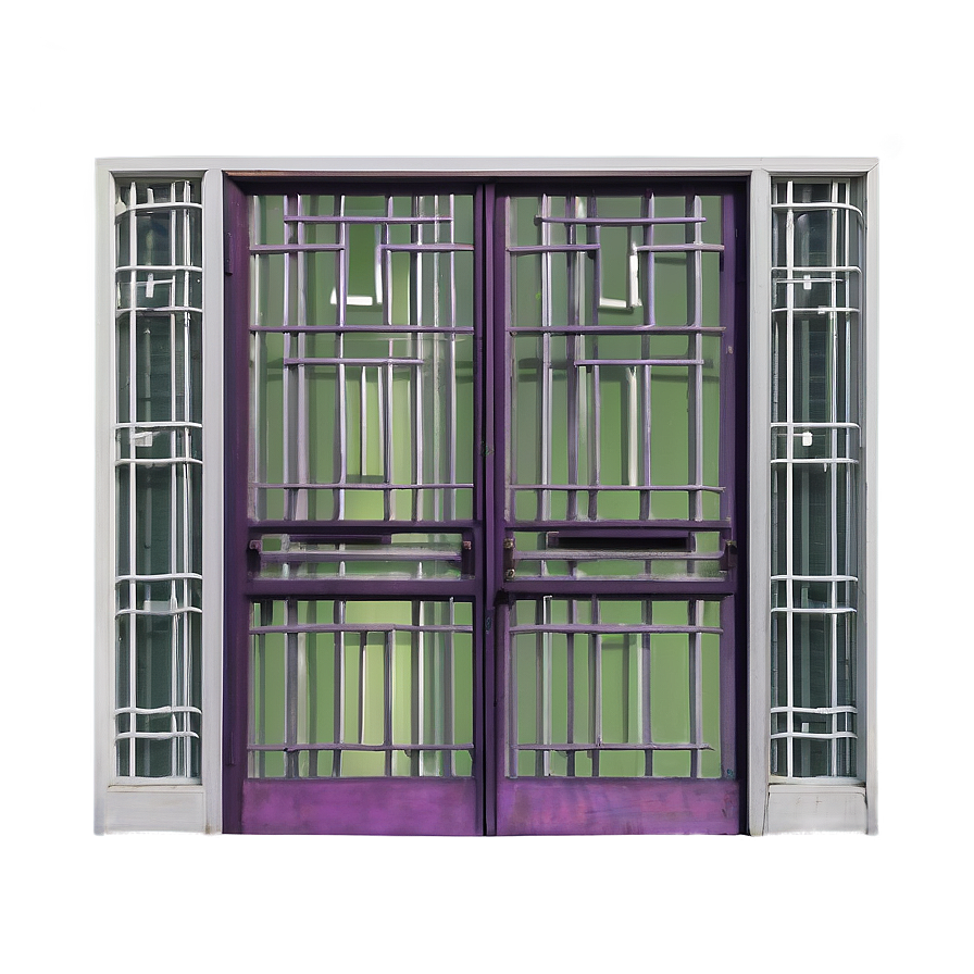 Retro Screen Door Png 05042024