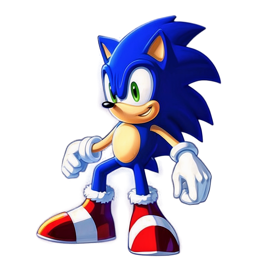 Retro Sonic Transparent Png 15