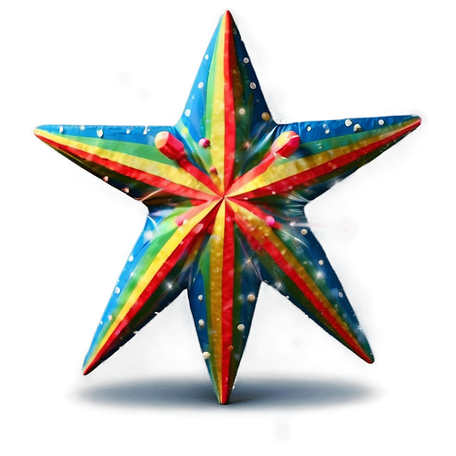 Retro Star Pattern Png Mob52