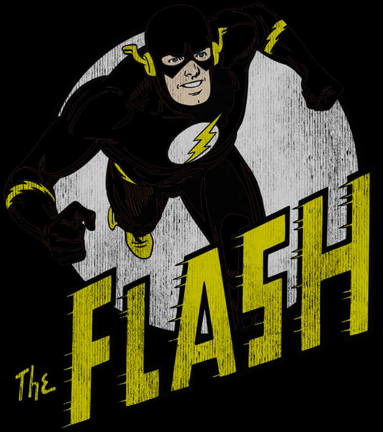 Retro Style Flash Illustration