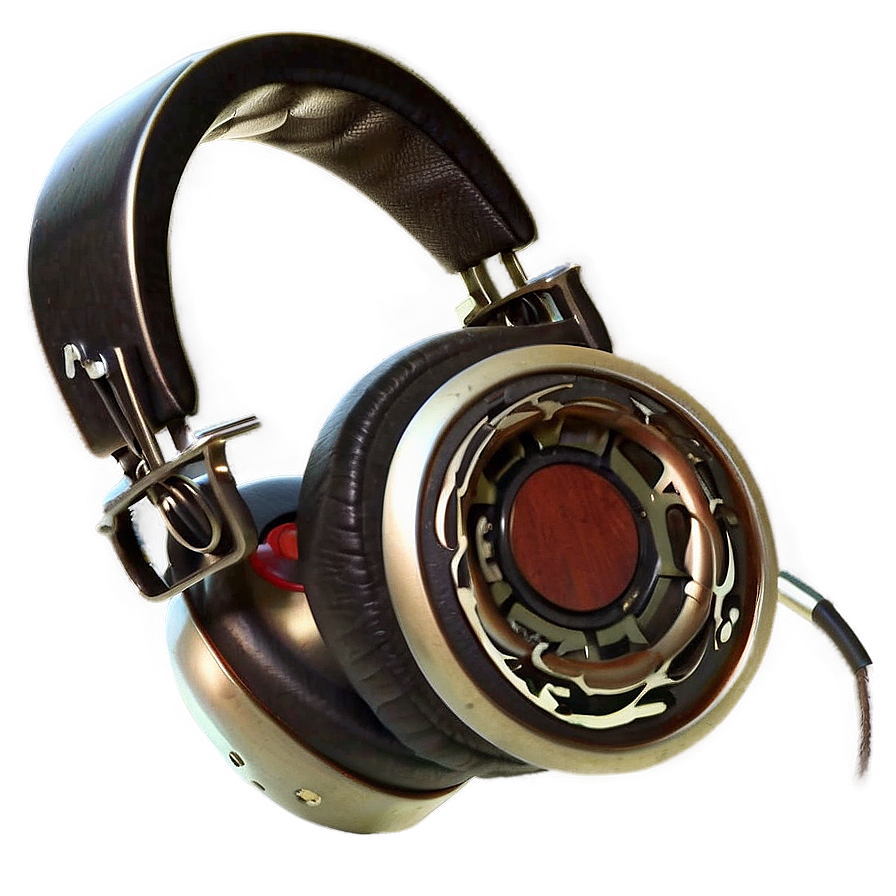 Retro Style Headphones Png 05042024