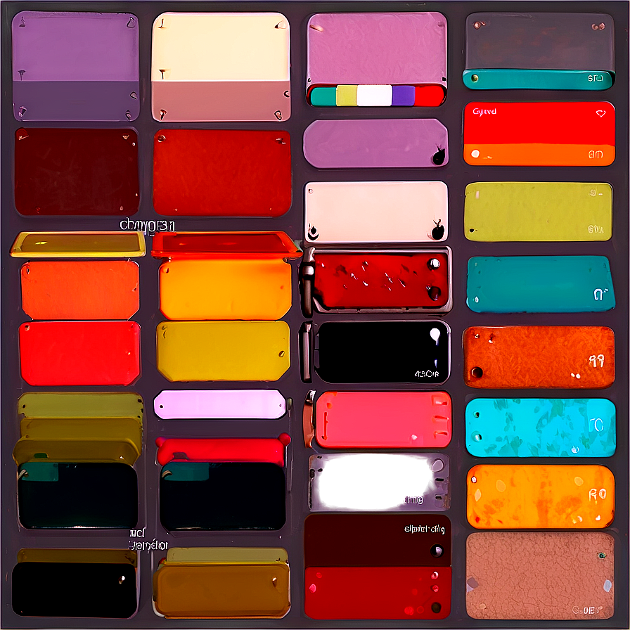 Retro Style Palette Png Fnn74