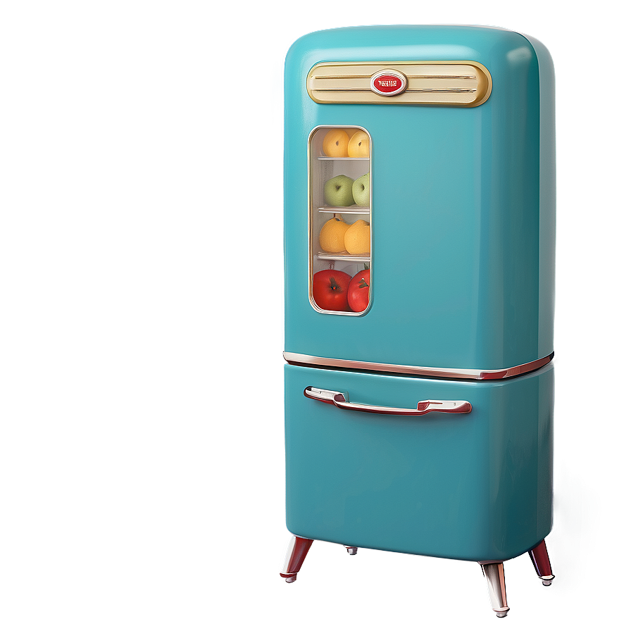 Retro Style Refrigerator Png Jwm77