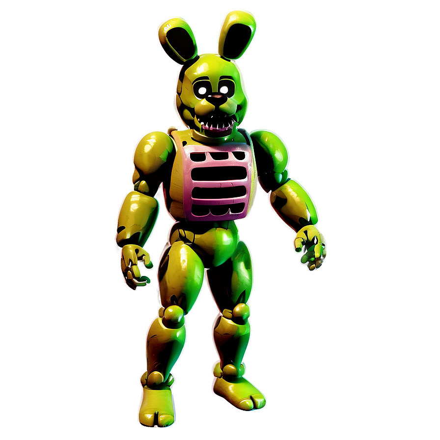 Retro Style Springtrap Png Sym