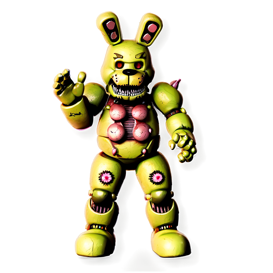 Retro Style Springtrap Png Ulx