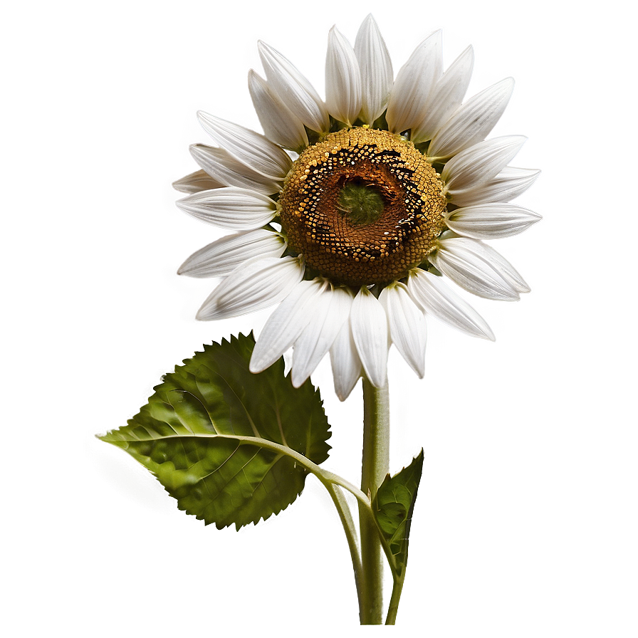 Retro Sunflower Picture Png Svq48