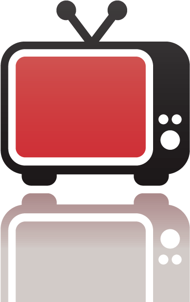 Retro T V Icon Vector