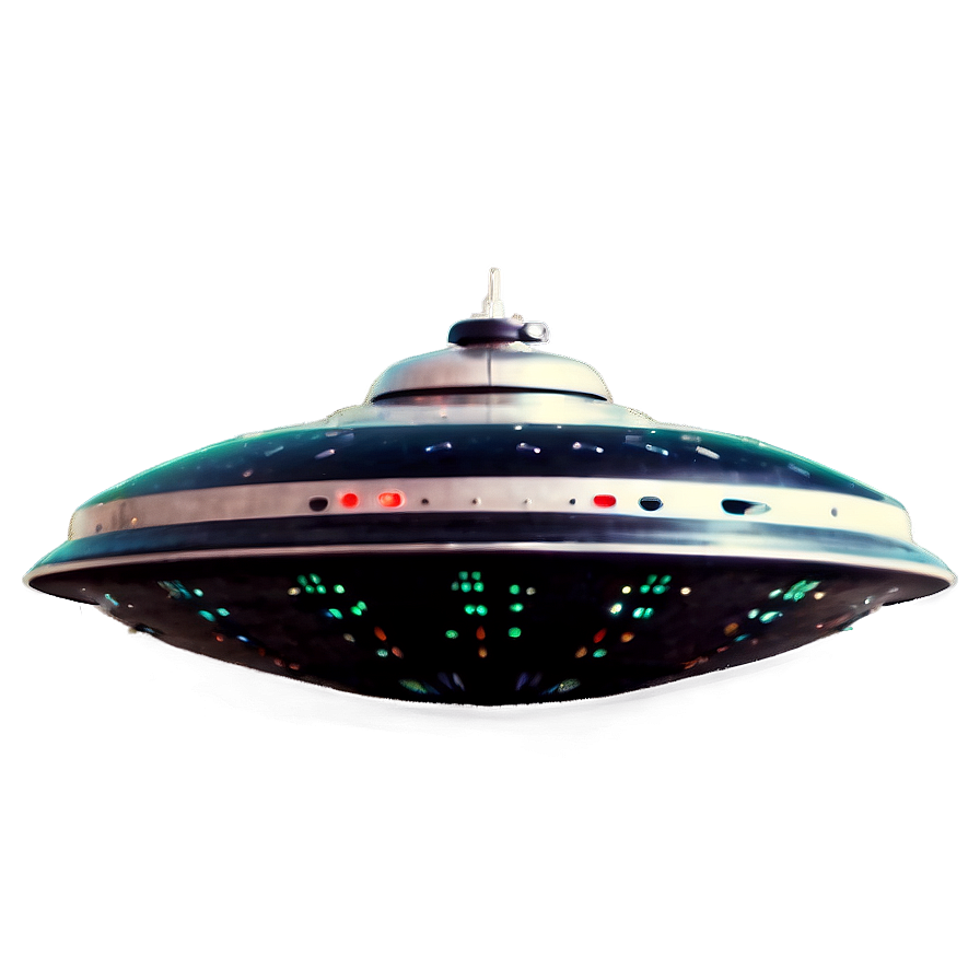 Retro Ufo Png 7