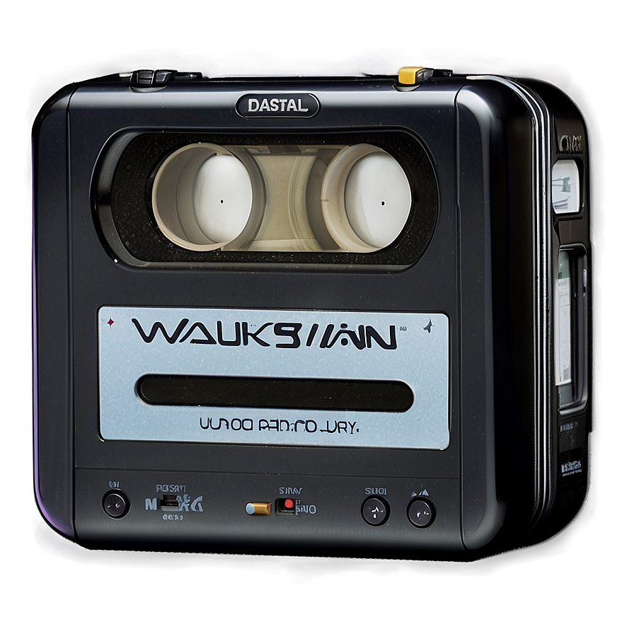 Retro Walkman Look Png Jww