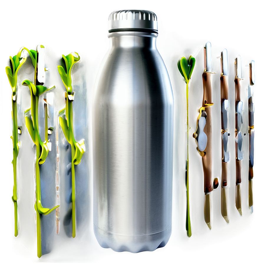 Reusable Aluminum Water Bottle Png Nty5