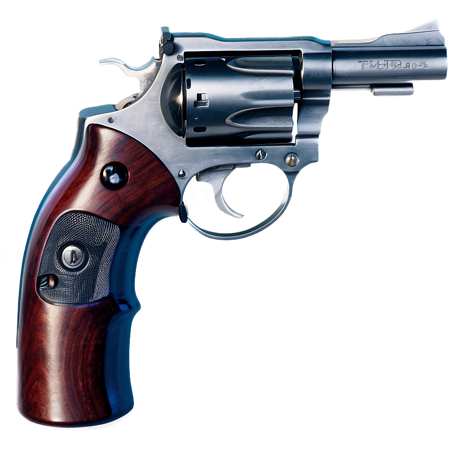 Revolver With Bullets Png Far