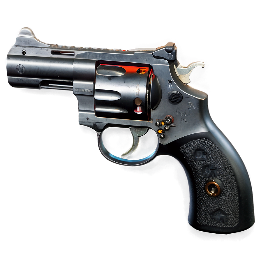 Revolver With Laser Sight Png 05242024