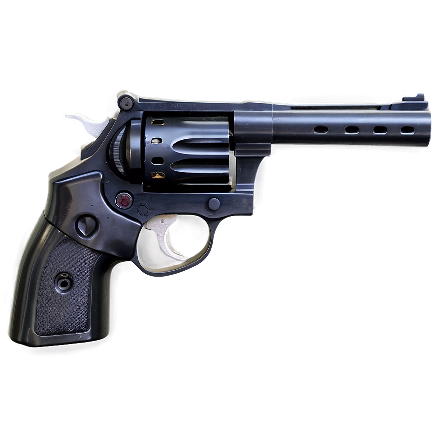 Revolver With Laser Sight Png Cap