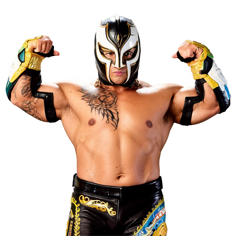 Rey Mysterio Action Shot Png 69