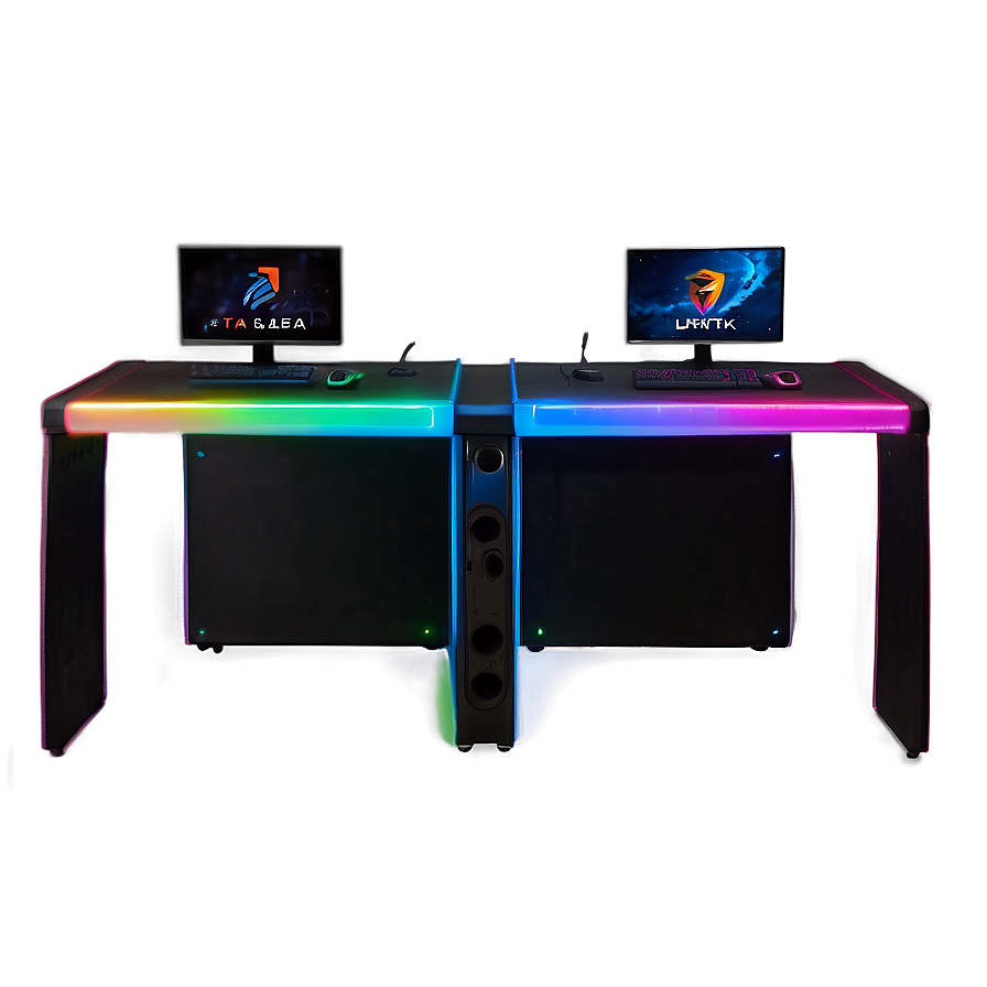 Rgb Lighting Gaming Desk Png 06212024