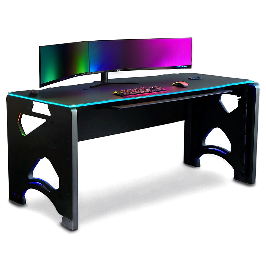 Rgb Lighting Gaming Desk Png 06212024