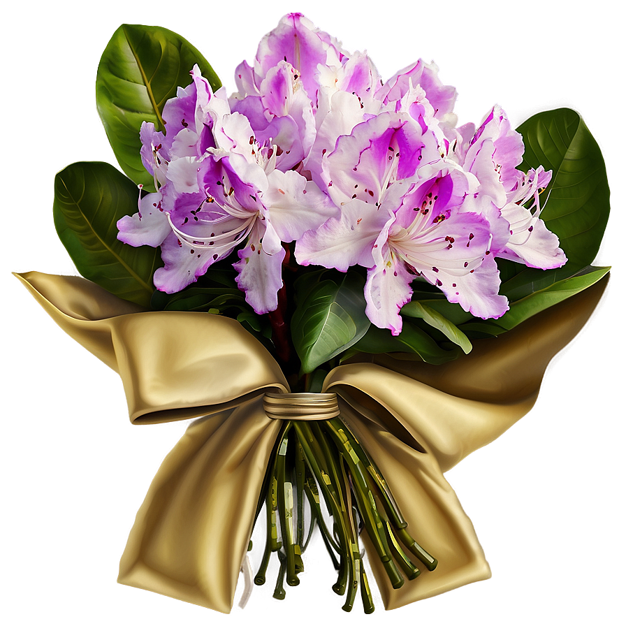 Rhododendron Bouquet Png Wvt