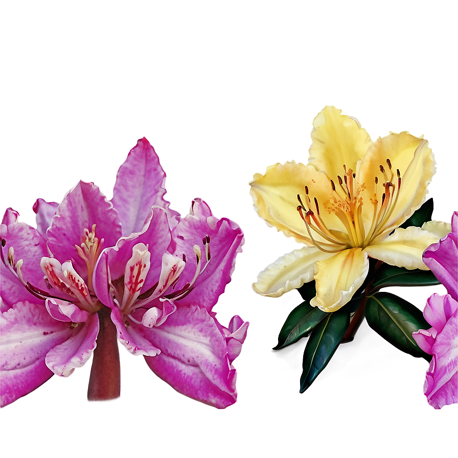 Rhododendron Pattern Png 06282024