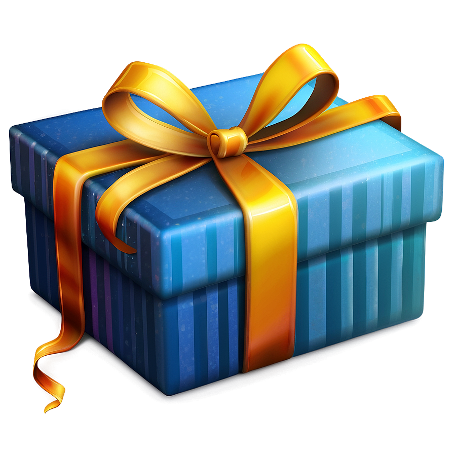 Ribbon Gift Box Png Aax