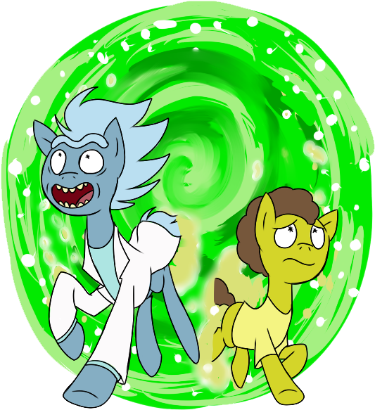 Rickand Morty Style Pony Characters Portal