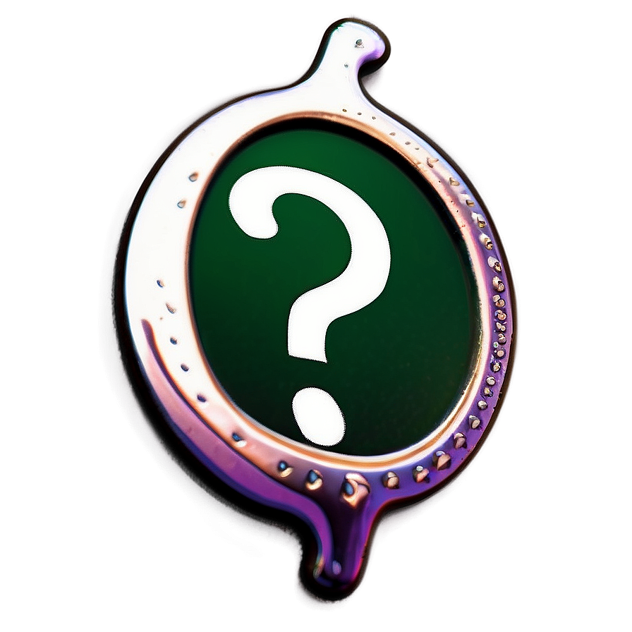 Riddler Theme Question Mark Png Isf83