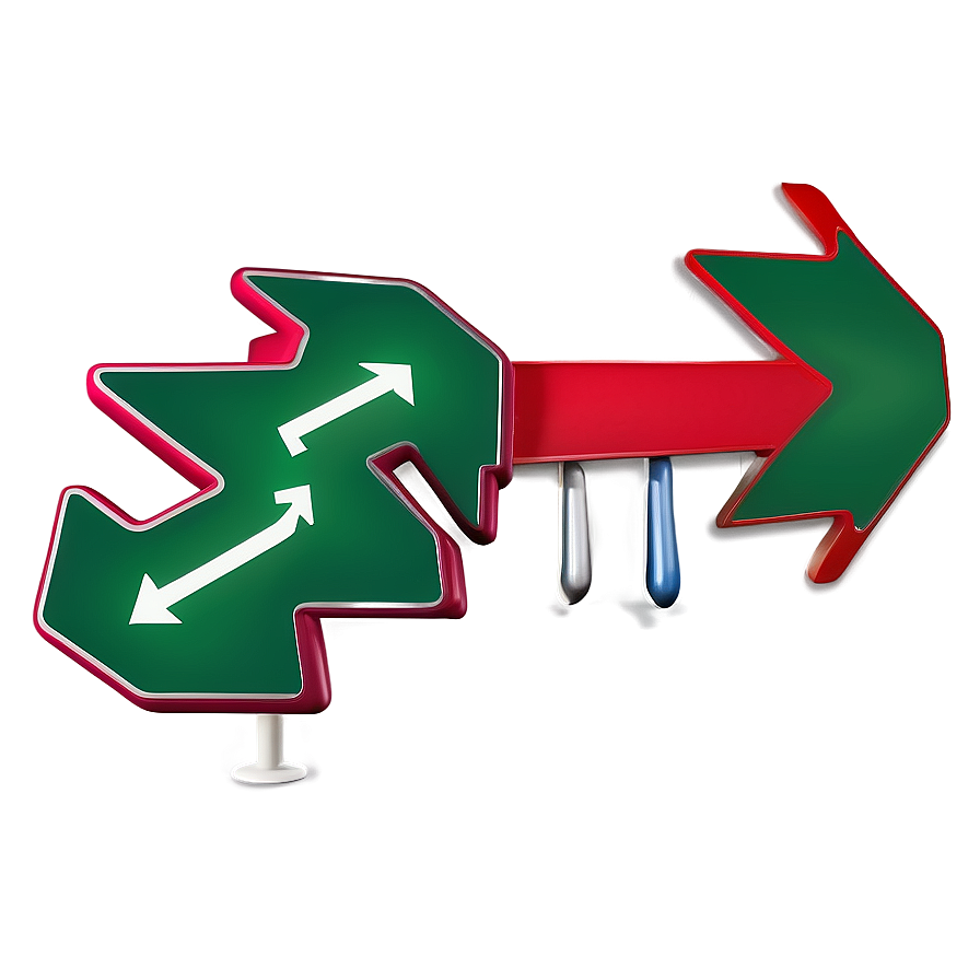 Right Turn Arrow Design Png 06262024