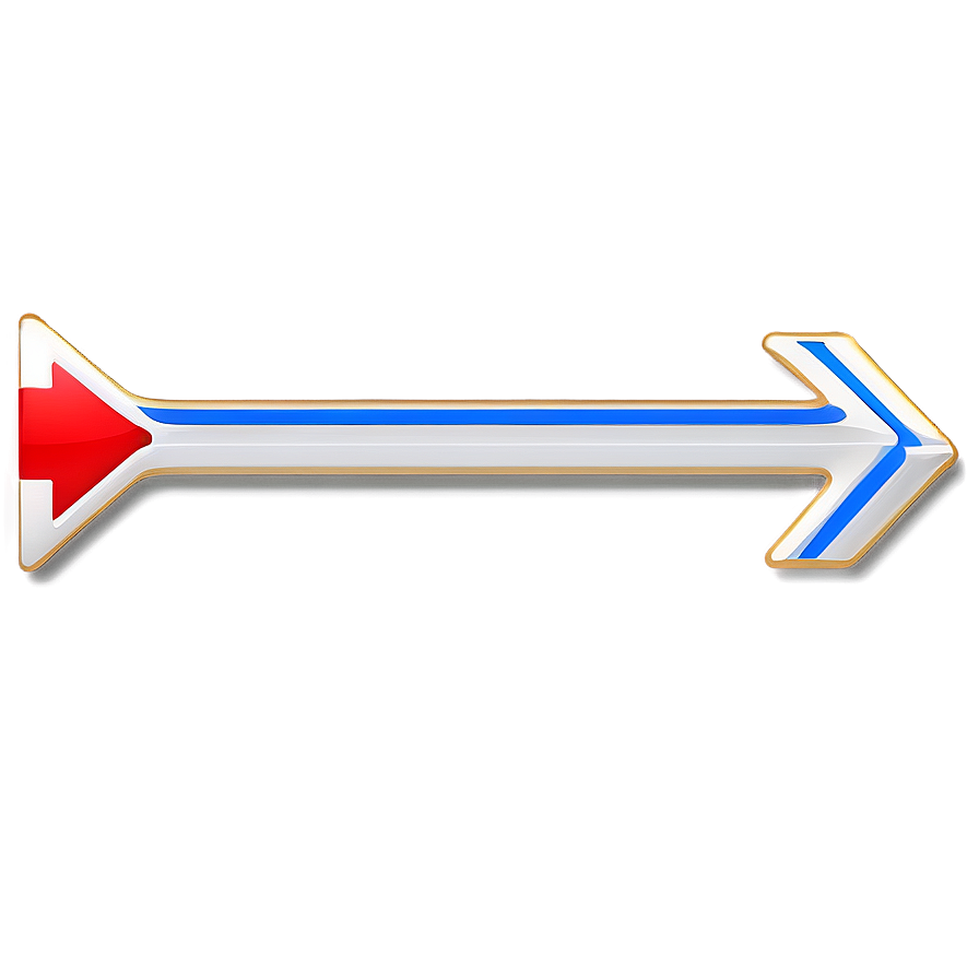 Rightward Leap Arrow Png Ikh