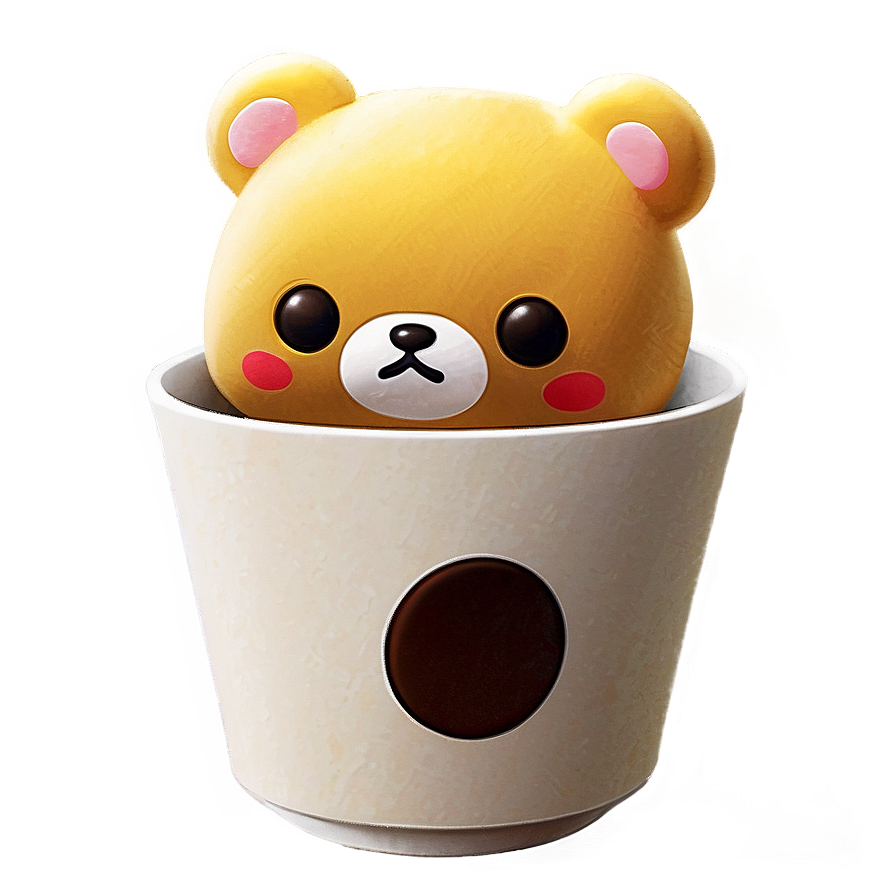 Rilakkuma And Coffee Png 05062024