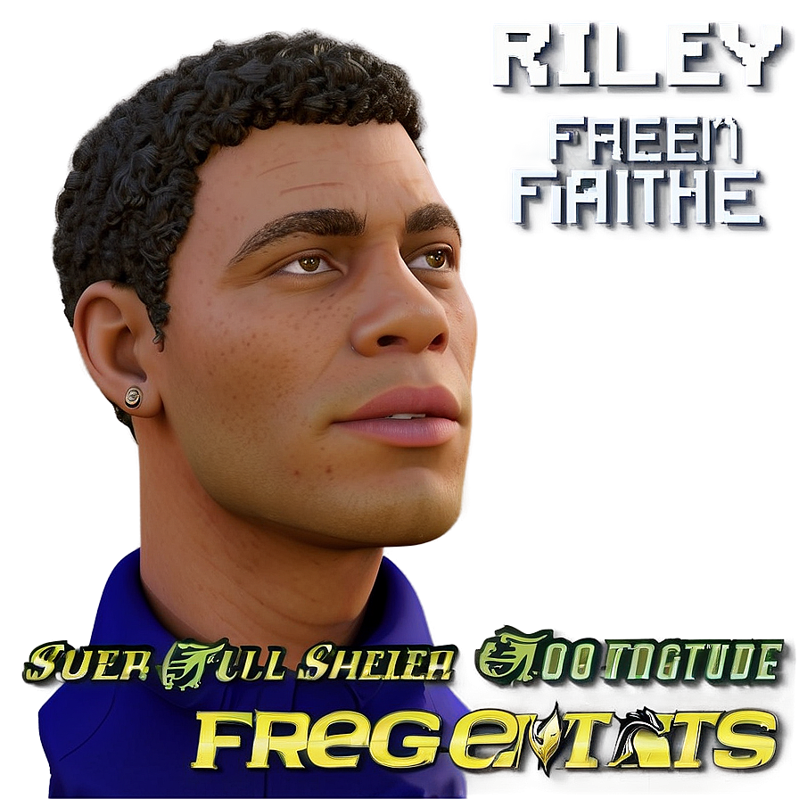 Riley Freeman3 D Character Portrait