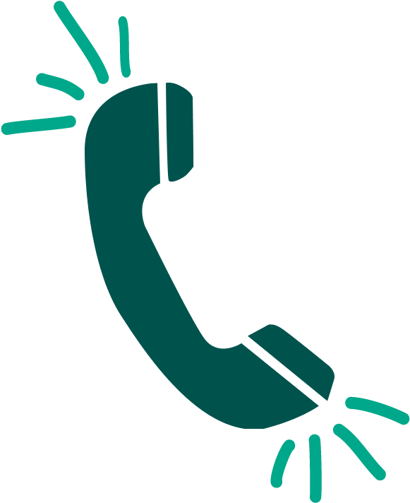 Ringing Phone Icon Graphic