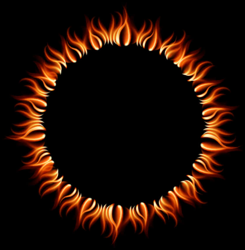 Ringof Fire Flames Circle