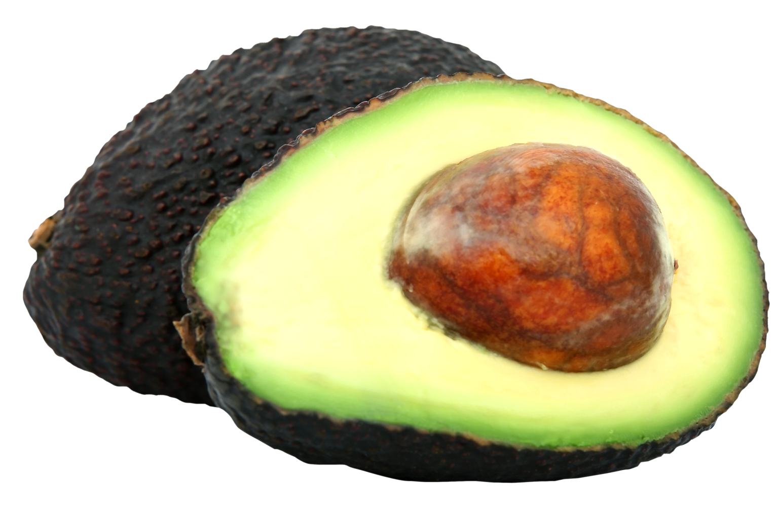 Ripe Avocado Half